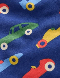 Boden Barboteuses & Ensembles-Ensemble avec sweat Voitures bleu