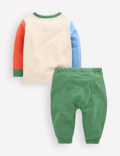 Boden Barboteuses & Ensembles-Ensemble avec sweat Colourblock multi