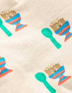 Boden Barboteuses & Ensembles-Ensemble avec sweat Œuf à la coque avoine chiné