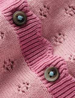 Boden Pulls & Gilets-Gilet festonné pour tous les jours Rose vintage