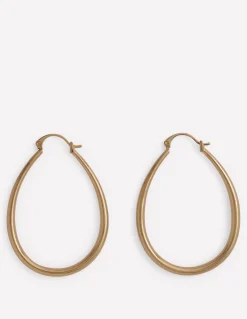 Boden Bijoux-Grandes créoles en métal Doré