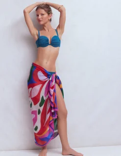 Boden Bikinis|Maillots De Bain-Haut de bikini à bonnets plissés Littoral