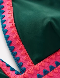 Boden Bikinis|Maillots De Bain-Haut de bikini Porto Mangrove, broderie