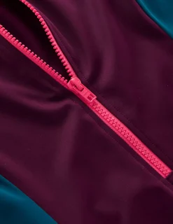 Boden Maillots De Bain-Haut de plage à mancherons Violet, colourblock