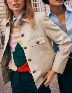 Boden Manteaux & Vestes-Imperméable Gloucester Cappuccino