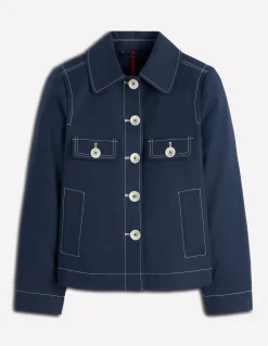 Boden Manteaux & Vestes-Imperméable Gloucester Bleu marine