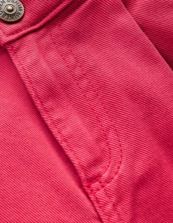 Boden Pantalons-Jean à plis Rose Framboise