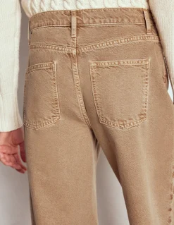 Boden Jeans|Pantalons-Jean ample Tabac