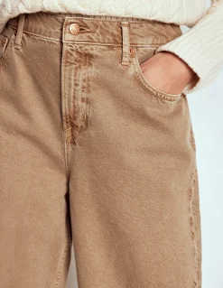 Boden Jeans|Pantalons-Jean ample Tabac