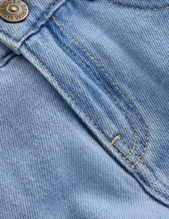 Boden Pantalons-Jean ample Bleu Clair Délavé