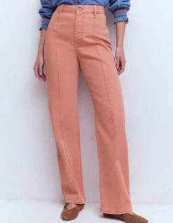 Boden Jeans|Pantalons-Jean colonne à nervures Rose amande