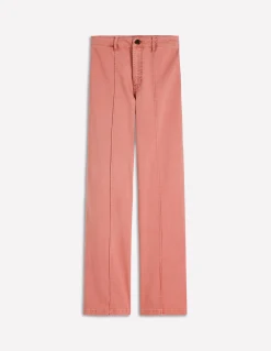 Boden Jeans|Pantalons-Jean colonne à nervures Rose amande
