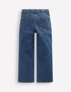 Boden Pantalons-Jean décontracté Appliqué vintage moyen