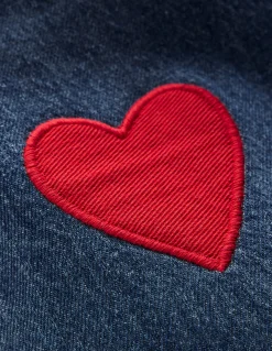 Boden Pantalons-Jean décontracté Appliqué vintage moyen