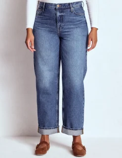 Boden Jeans|Pantalons-Jean décontracté taille mi-haute Vintage Moyen