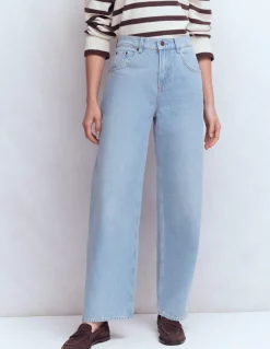 Boden Jeans|Pantalons-Jean décontracté taille mi-haute Vintage authentique