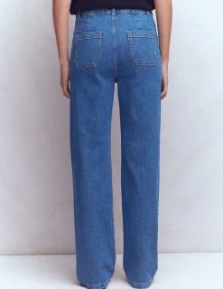 Boden Jeans|Pantalons-Jean droit à poches Vintage moyen