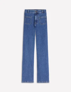 Boden Jeans|Pantalons-Jean droit à poches Vintage moyen