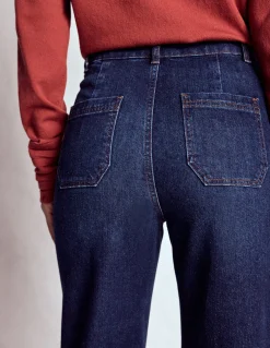 Boden Jeans|Pantalons-Jean droit à poches Brut Vintage