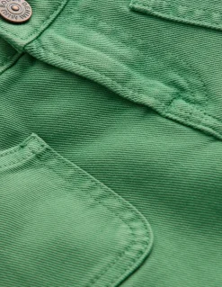 Boden Pantalons-Jean droit à poches plaquées VERT