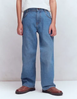 Boden Pantalons-Jean droit décontracté DÉLAVAGE MOYEN