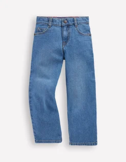 Boden Pantalons-Jean droit décontracté DÉLAVAGE MOYEN