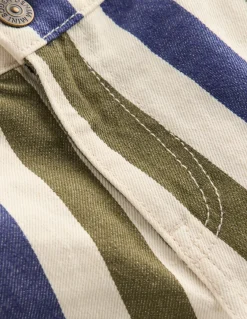 Boden Pantalons|Ensembles Assortis-Jean droit décontracté Bleu connecté et mousse hivernale