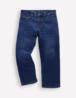 Boden Pantalons-Jean droit pour tous les jours Délavage Foncé