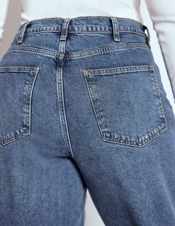 Boden Jeans|Pantalons-Jean droit taille haute Beatnik Red