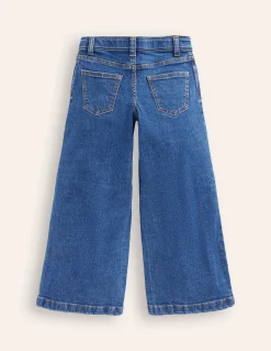 Boden Pantalons-Jean large Denim vintage moyen