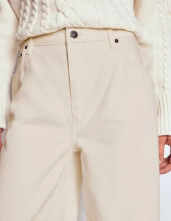 Boden Jeans|Pantalons-Jean large décontracté Écru