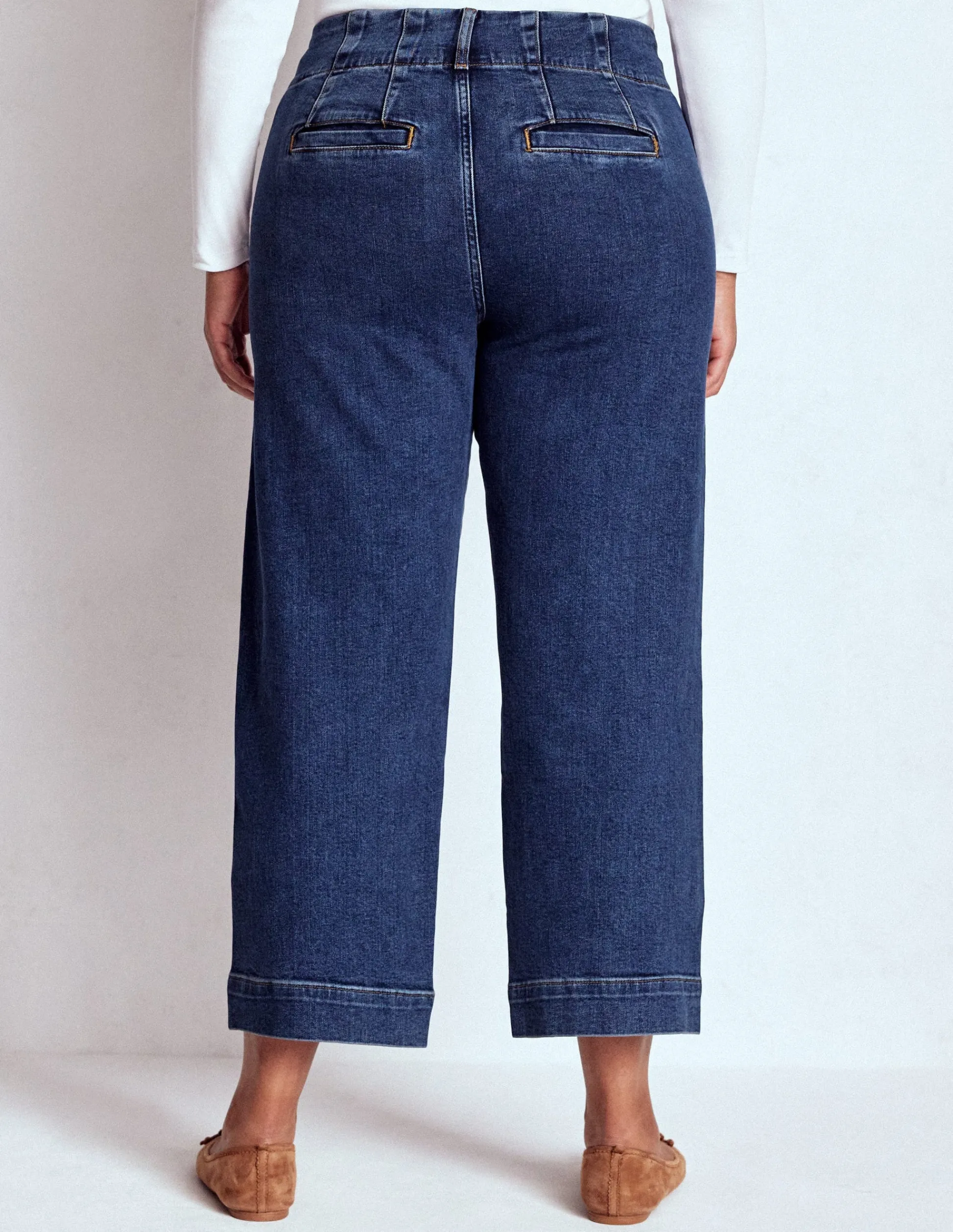 Boden Jeans|Pantalons-Jean Primrose à poches plaquées Beatnik Red