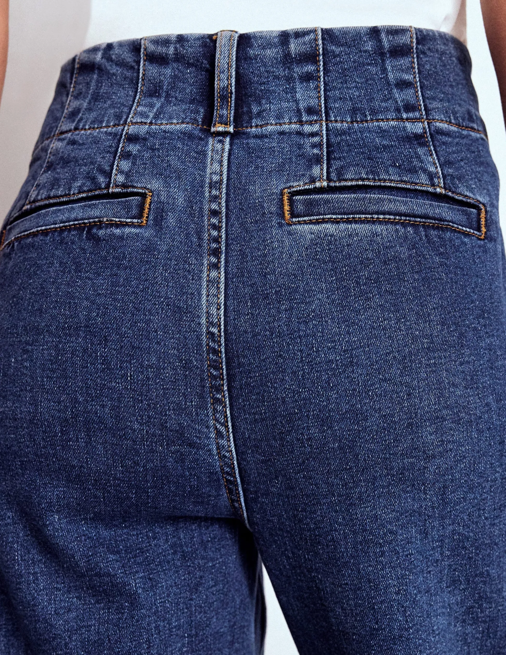 Boden Jeans|Pantalons-Jean Primrose à poches plaquées Beatnik Red