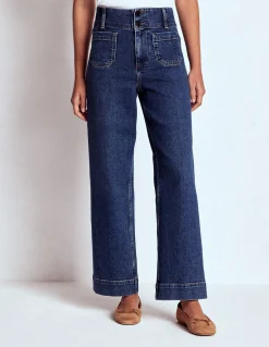 Boden Jeans|Pantalons-Jean Primrose à poches plaquées Beatnik Red