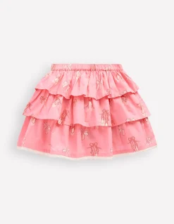 Boden Jupes & Jupes-Shorts-Jupe à volants Ballerines rose pâle