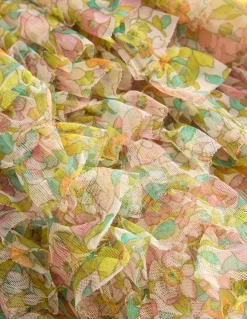 Boden Jupes & Jupes-Shorts-Jupe en tulle à volants Motif Florabunda ivoire doux