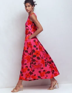 Boden Jupes|Ensembles Assortis-Jupe longue Verity Multi, motif Elaborate Blossom