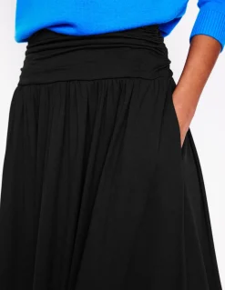 Boden Jupes-Jupe Rosaline en jersey Noir