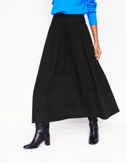 Boden Jupes-Jupe Rosaline en jersey Noir