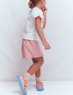 Boden Jupes & Jupes-Shorts-Jupe-short portefeuille tissée ROSE