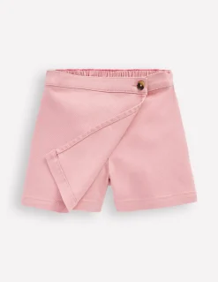 Boden Jupes & Jupes-Shorts-Jupe-short portefeuille tissée ROSE