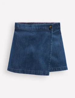 Boden Jupes & Jupes-Shorts-Jupe-short portefeuille tissée Vintage moyen