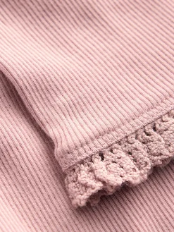 Boden Pantalons|Leggings-Legging côtelé Rose vintage