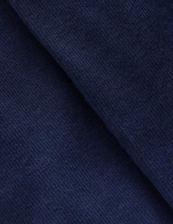 Boden Leggings|Pantalons-Legging côtelé évasé Bleu marine universitaire