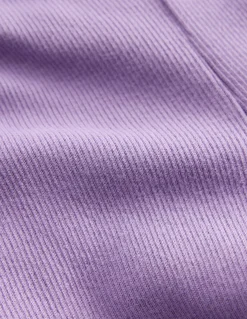 Boden Leggings|Pantalons-Legging côtelé évasé Lilas