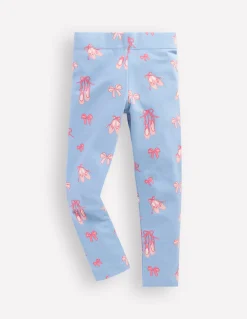 Boden Leggings|Pantalons-Legging fun Chaussons de danse bleu pâle