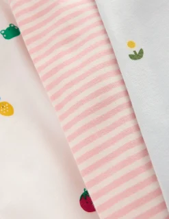 Boden Pantalons & Leggings|Ensembles Assortis-3 leggings en coton Pâquerette multi