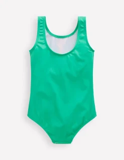 Boden Maillots & Tenues De Plage-Maillot de bain à dos échancré et appliqué Poissons bleu aigue-marine