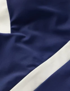 Boden Maillots De Bain-Maillot de bain Campania croisé dans le dos Bleu marine, colourblock ivoire