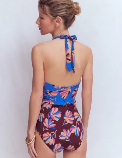 Boden Maillots De Bain-Maillot de bain effet croisé Multi, motif Daisy Cascade